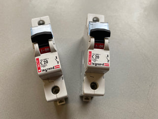 2x Legrand 006377 Leitungsschutzschalter DX C20 6000A – Set (Gebraucht)2