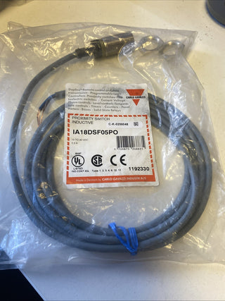 CARLO GAVAZZI IA18DSF05PO PROXIMITY SWITCH New0