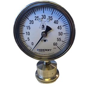 Ashcroft 8920 0-60 PSI Manometer FNOB1