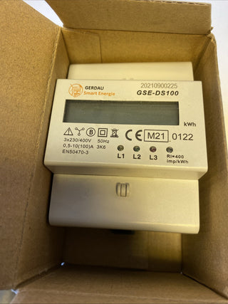 NEU & OVP: B+G E-tech GSE-DS100 (DS100-00B) Drehstromzähler 100A | MID geeicht |4