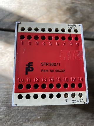 Pepperl+Fuchs STR 300/1 Netzgerät | Stromversorgung 24V DC 300mA | DIN-Schiene0