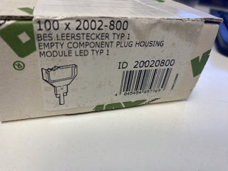 100x WAGO 2002-800 Leerstecker unbestückt Anreihklemmen neu0