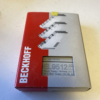 Beckhoff EL9512 | EtherCAT-Netzteilklemme 12 V DC, 0,5 A – NEU & OVP