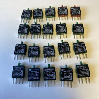 20X SCHNEIDER ELECTRIC ZB6E1B. CONTACT BLOCK, 1NO, 6A, QUICK CONNECT4