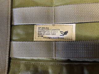 Original USMC FILBE Hydration Carrier Trinksystem Tasche Coyote Tan MOLLE | NEUW8