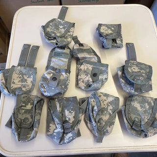 10x Us Army Neuwertige Granaten Pouch 4