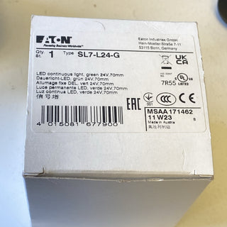 EATON SL7-L24-G Dauerlichtmodul Grün LED 24V 171462 Neu0