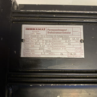 INDRAMAT 090B-0-PD-4-C/110-B-1/WA611XX (SERVOMOTOR) -3