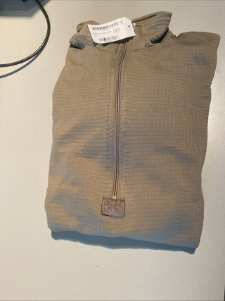 US Army Gen III Level 2 ECWCS Waffle Fleece Shirt – TAN 499 – NEU (Größen S - X