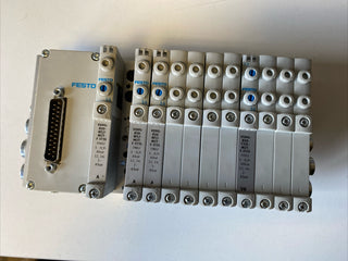 Festo VTUG-10 Ventilinsel VUVG Pneumatik Magnetventil SPS PLC Schaltschrank1