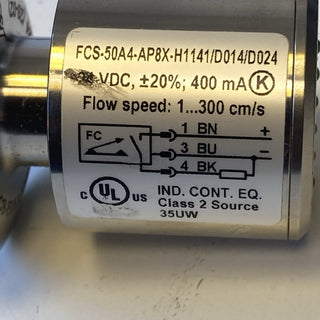 TURCK FCS-50A4-AP8X-H1141 Strömungssensor / Strömungswächter – OVP (Neu: Sonstig
