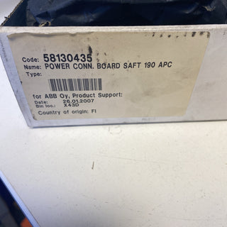 ABB SAFT 190 APC (58130435) – Power Connection Board / Stromanschlussplatte0