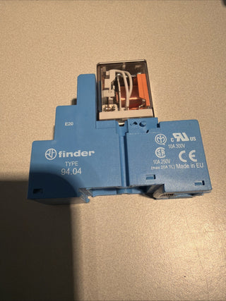 Finder Steckrelais 94.04 inkl. 55.34.8.230.0050 ( 7A 250V 230VAC ) 10 stück2