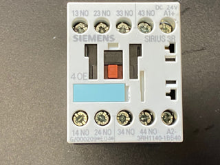 Siemens 3RH1140-1BB40 Hilfsschütz 4S 24V DC S00 SIRIUS gebraucht3