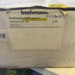 Bachmann AIC212 Analog Input Module / CMS Baugruppe Neu