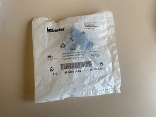 Binder M12 Kabelstecker 99-0429-14-04 (Serie 713) – NEU & OVP0