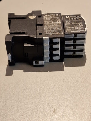Moeller DIL A-40 24VDC Hilfsschütz + Moeller40 DIL  Hilfsschalter -used-#12