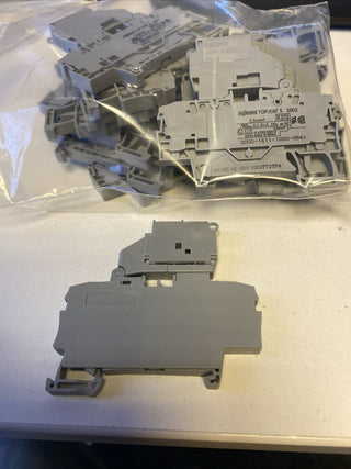 15x WAGO 2002-1611/1000-541 Sicherungsklemme mit LED 12-30V – NEU6