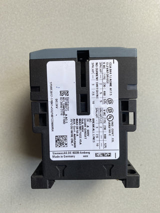 Siemens 3RT2017-1FB41 SIRIUS Leistungsschütz 3P 12A 24V DC S00 Schütz gebraucht5