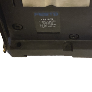 Festo Ventilinsel CPA14-VI | 12 Magnetventile (Typ 173940) | Sub-D Anschluss4