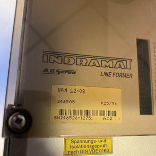 Indramat NAM 1.2-08 Netzanschlussmodul | 246526-12751 | AC Servo Line Former2