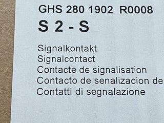 5X ABB Schalter Signal Schutzkontakt S2 - S7