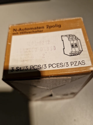 3x Siemens 5SN7 G 10A Leitungsschutzschalter 220/380V – neu1