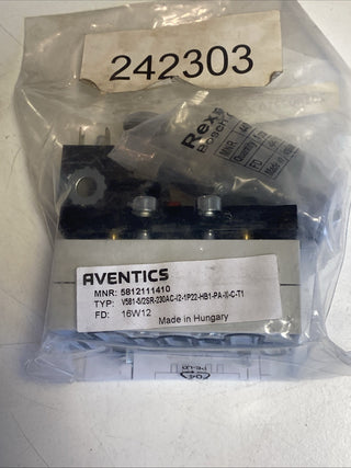 Aventics 5812111410 Wegeventil ISO 2 – 5/2-SR-230AC – NEU & OVP0