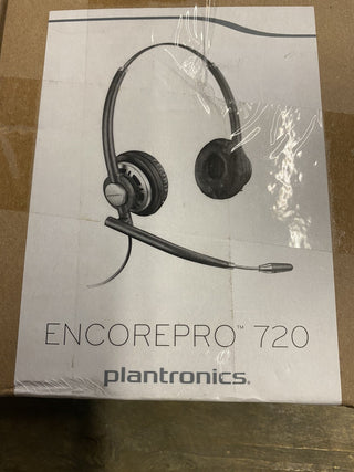 Plantronics EncorePro HW720 Zweiohriges Headset speziell für Call Center mit Bre0