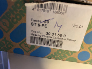14x Phoenix Contact ST 6-PE 3031500 Dreistock-Schutzleiterklemme2