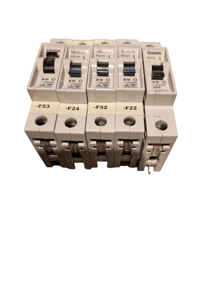 24x Siemens Leitungsschutzschalter 5SX21 / verschiedene3