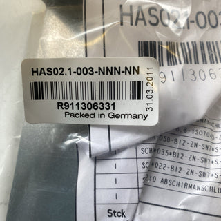 Bosch Rexroth HAS02.1-003-NNN-NN Schirmanschlussblech IndraDrive R911306331 NEU