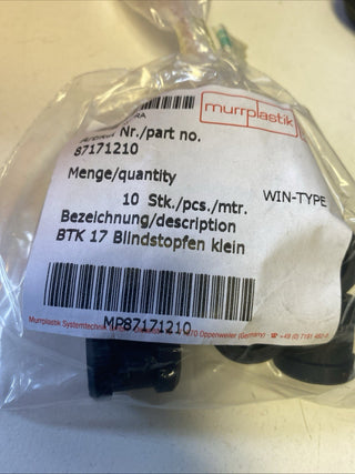 10x Murrplastik BTK 17 Blindtülle (klein) | Art.-Nr. 87171210 | OVP