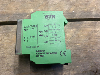 BTR NETCOM Schnittstellenmodul KAD-C12 24ACDC 7,5DC BTR Netcom 1106560