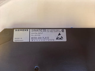Siemens 6ES5430-7LA12 SIMATIC S5 DI430 Digitaleingabe 32x24V DC Modul3