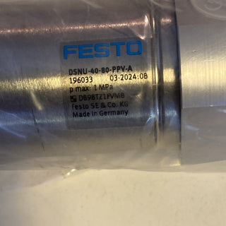 Festo DSNU-40-80-PPV-A (196033) Rundzylinder – NEU & OVP3