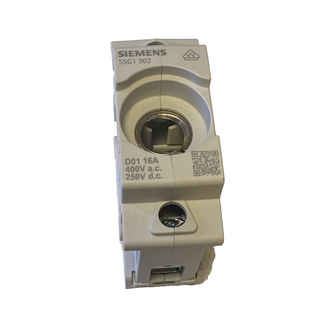 Siemens Sicherungssockel 5SG1302 D01 16A 250V 400AVC /1