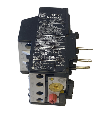 GE ABB RT1K Thermisches Überlastrelais Motorschutzrelais 2,5 - 4,1 A CL00-CL450