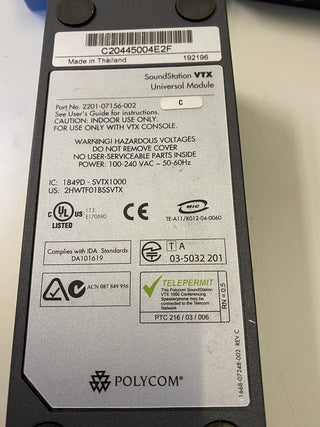 Polycom VSX 7000 Set | 2x Visual Concert VSX + VTX Subwoofer / Interface9