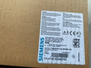 Siemens 3VL4740-1EE46-2PB1 Kompaktleistungsschalter Sentron VL400N NEU5