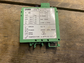 Phoenix Contact Widerstandswandler MCR-R/I-0-V-DC (Art.-Nr. 2769640)3