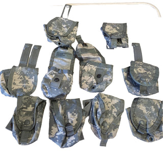 10x Us Army Neuwertige Granaten Pouch 3