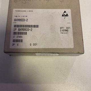6KA9933-2 SIEMENS Neu Lager Ware1