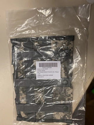 US Militär Molle Triple Mag Tasche, ACU Digital, 8465-01-525-05983