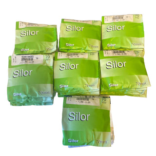 34x Silor Einstärkengläser Vintage Rohgläser ungeschnitten -1.50 -2.25 Neu NOS1