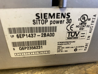 Siemens SITOP Power 30 – 6EP1437-2BA00 – 24V / 30A – Geprüft0