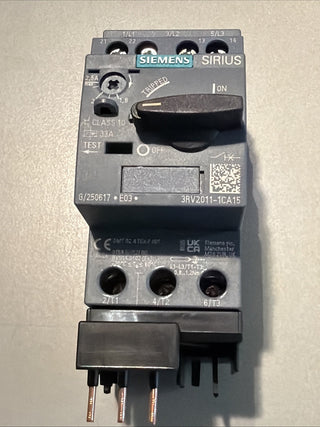 n Siemens SIRIUS Leistungsschalter (Motorschutzschalter) 3RV2011-1CA15:0
