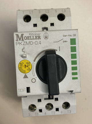 Moeller PKZM0-0,4 Motorschutzschalter 0,4A neu0