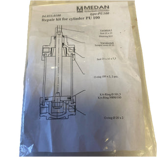 Medan repair kit for cylinder pu100 84.033.01001