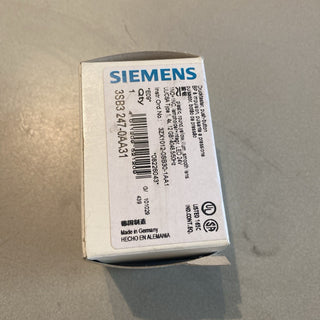 Siemens 3SB3247-0AA31 gelber LED-Leuchtdrucktaster 24V – Neu